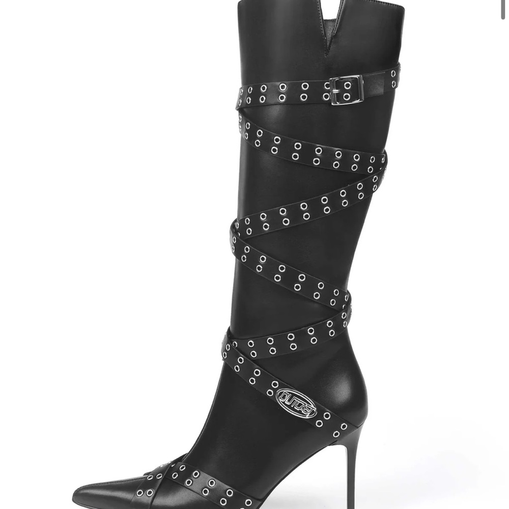Zaneta Black knee high Boots from outcast.com